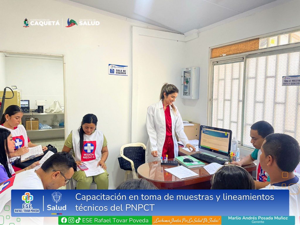 Capacitación para fortalecer la atención en salud