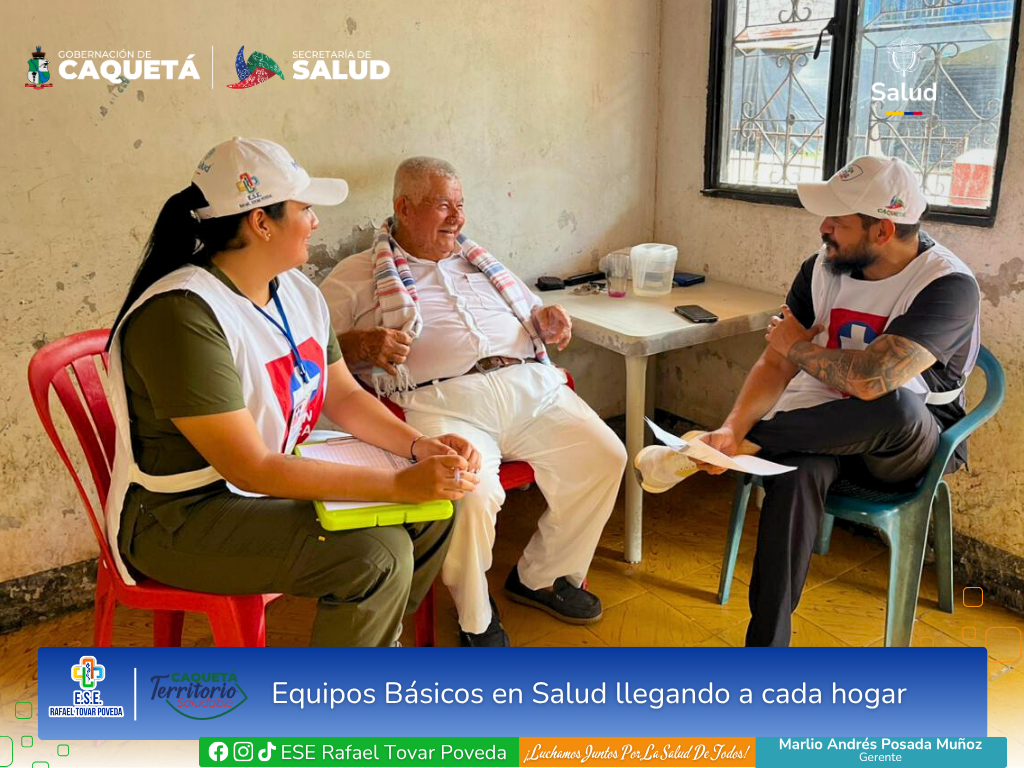 Equipos Básicos en Salud llegando a cada hogar 💚