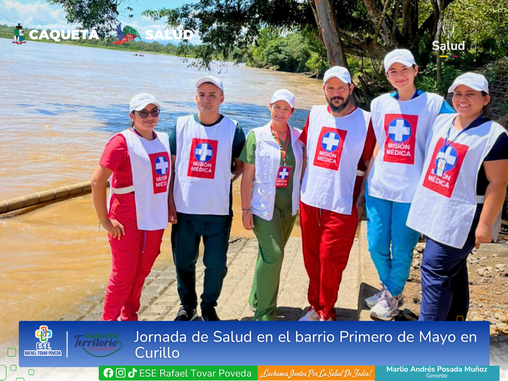 Jornada de Salud Barrio Primero de Mayo – Curillo