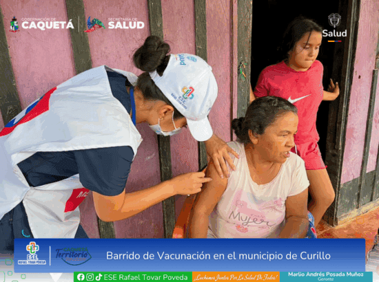 Barrido de Vacunación en Curillo.
